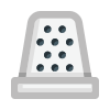 external Sewing-thimble-sewing-basicons-color-edtgraphics icon