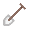 external Shovel-agriculture-basicons-color-edtgraphics icon