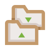 external Sync-folders-folders-basicons-color-edtgraphics icon