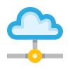 external cloud-server-cloud-technologies-edtim-lineal-color-edtim-2 icon