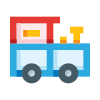 external train-toy-baby-toys-edtim-lineal-color-edtim icon