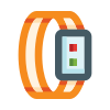external wristwatch-watches-basicons-color-edtgraphics icon