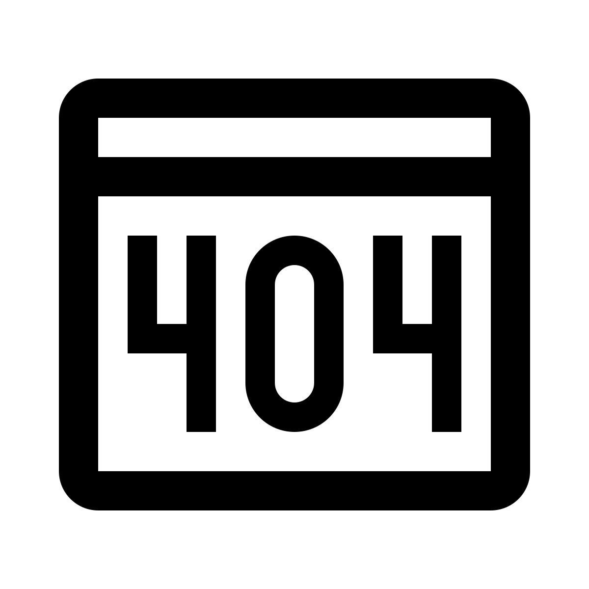 404 fehler icon