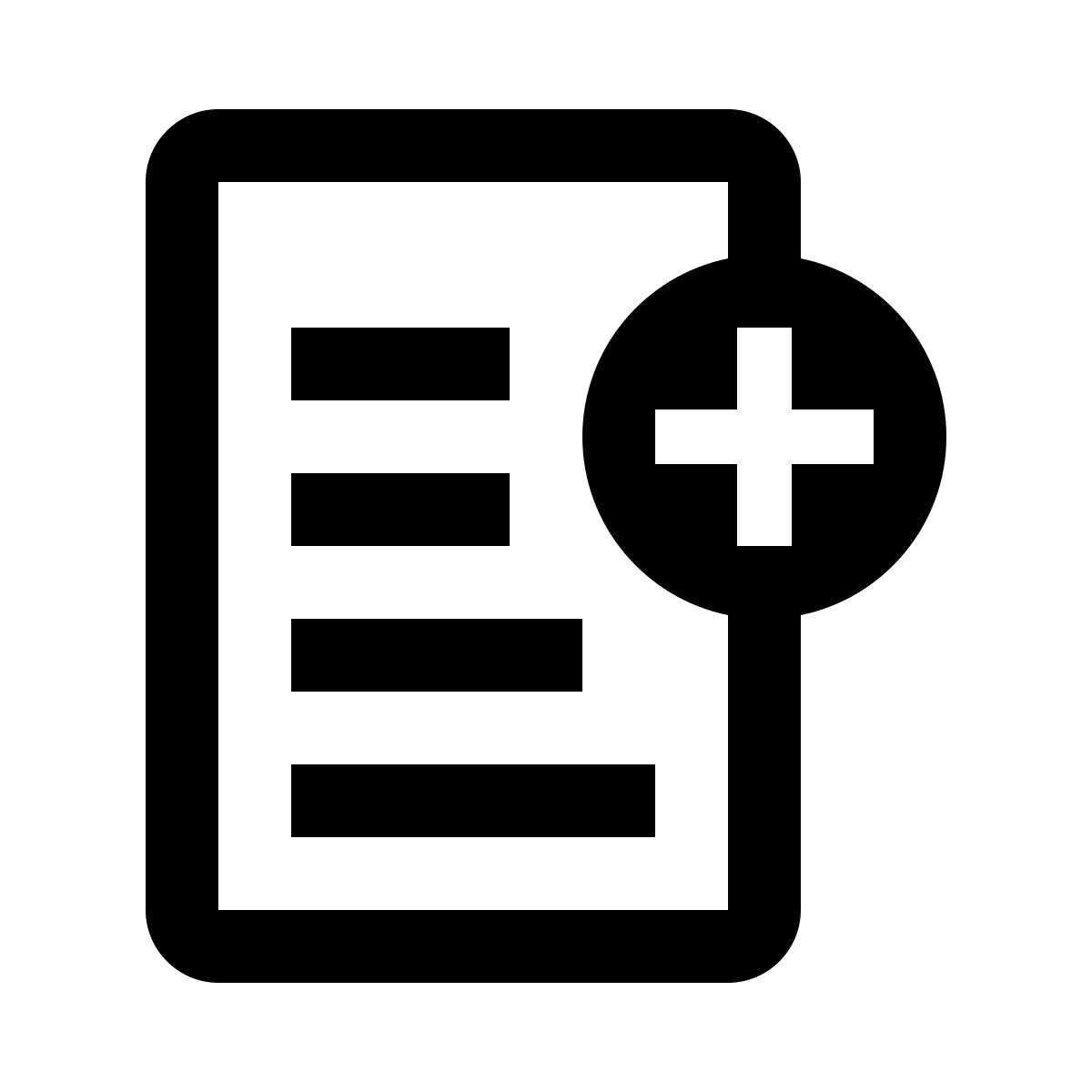 add file icon