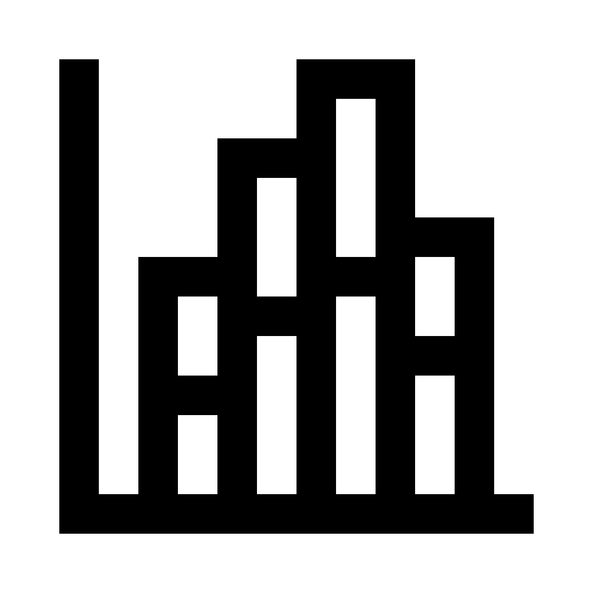 bar chart icon