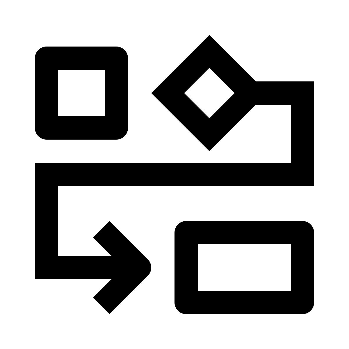 schema a blocchi icon