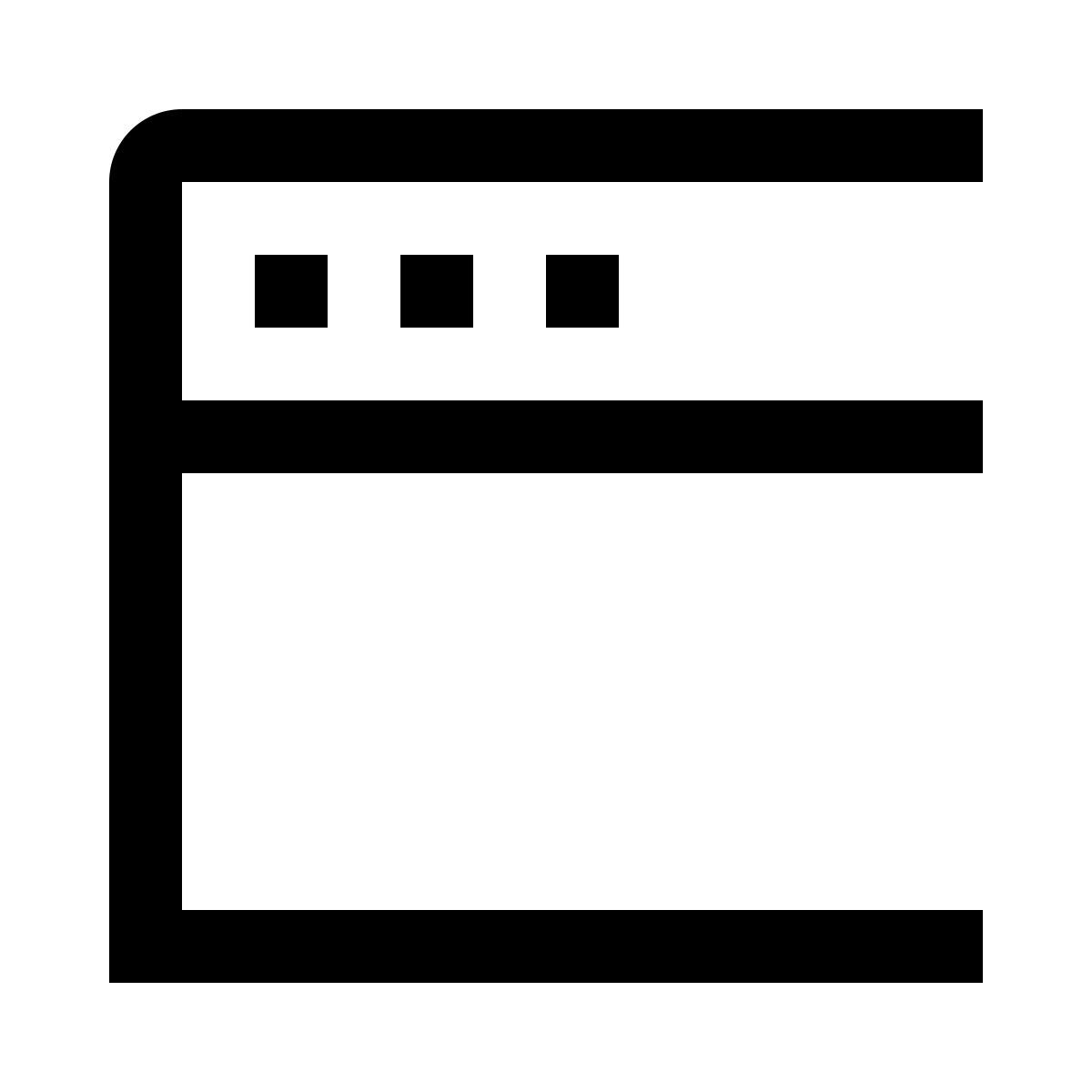 browser window icon