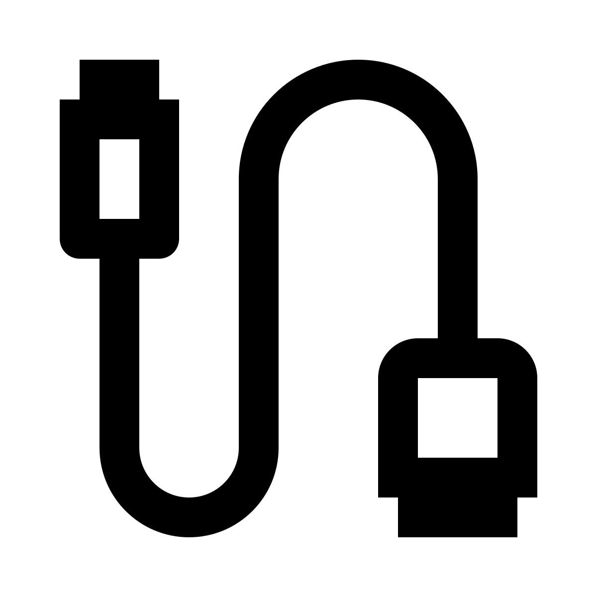 charging cable icon