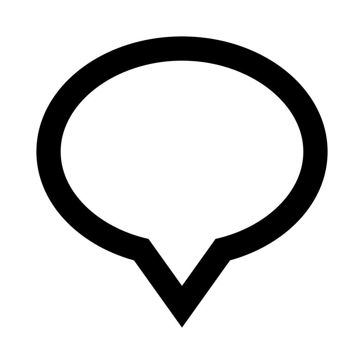 chat bubble icon