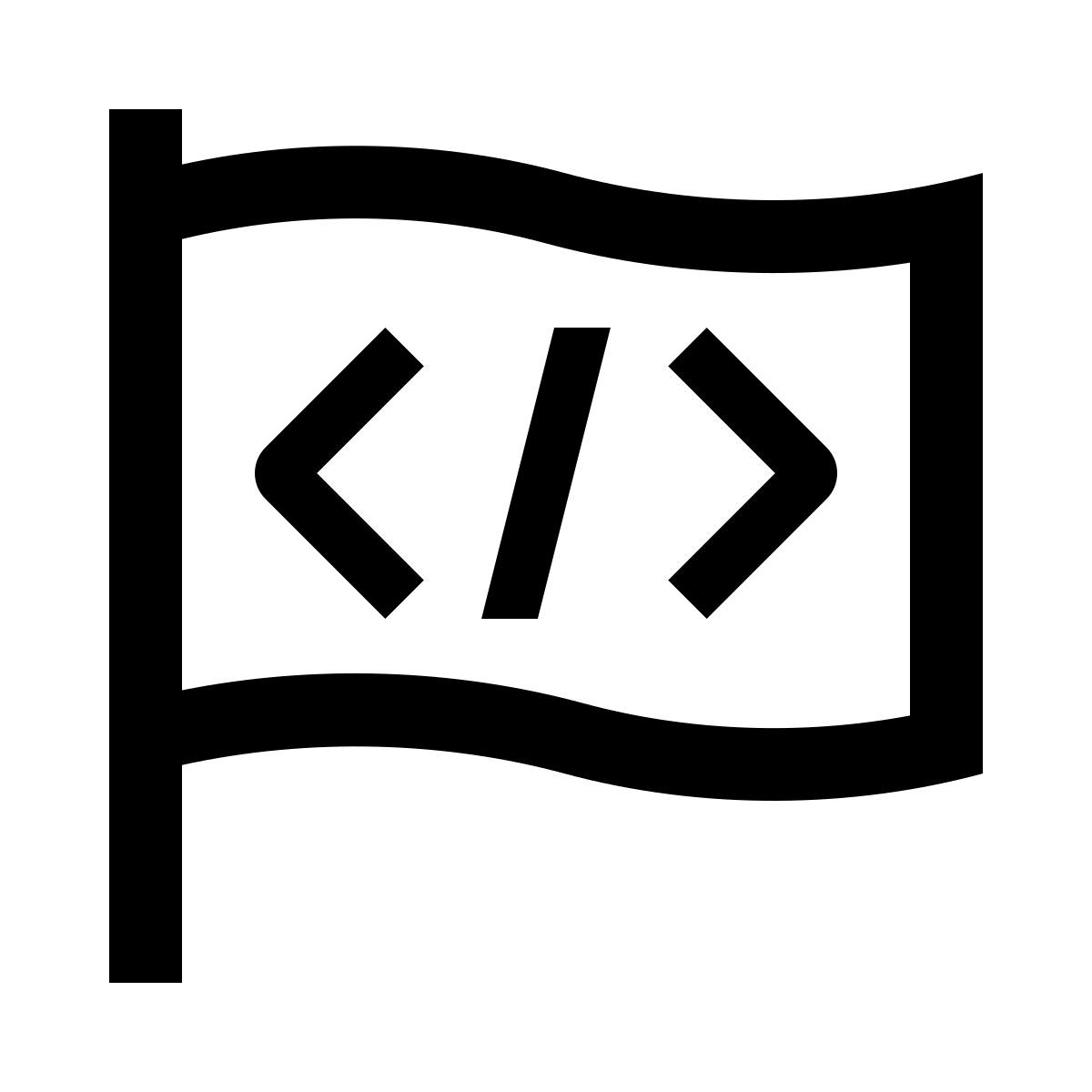 code flag icon
