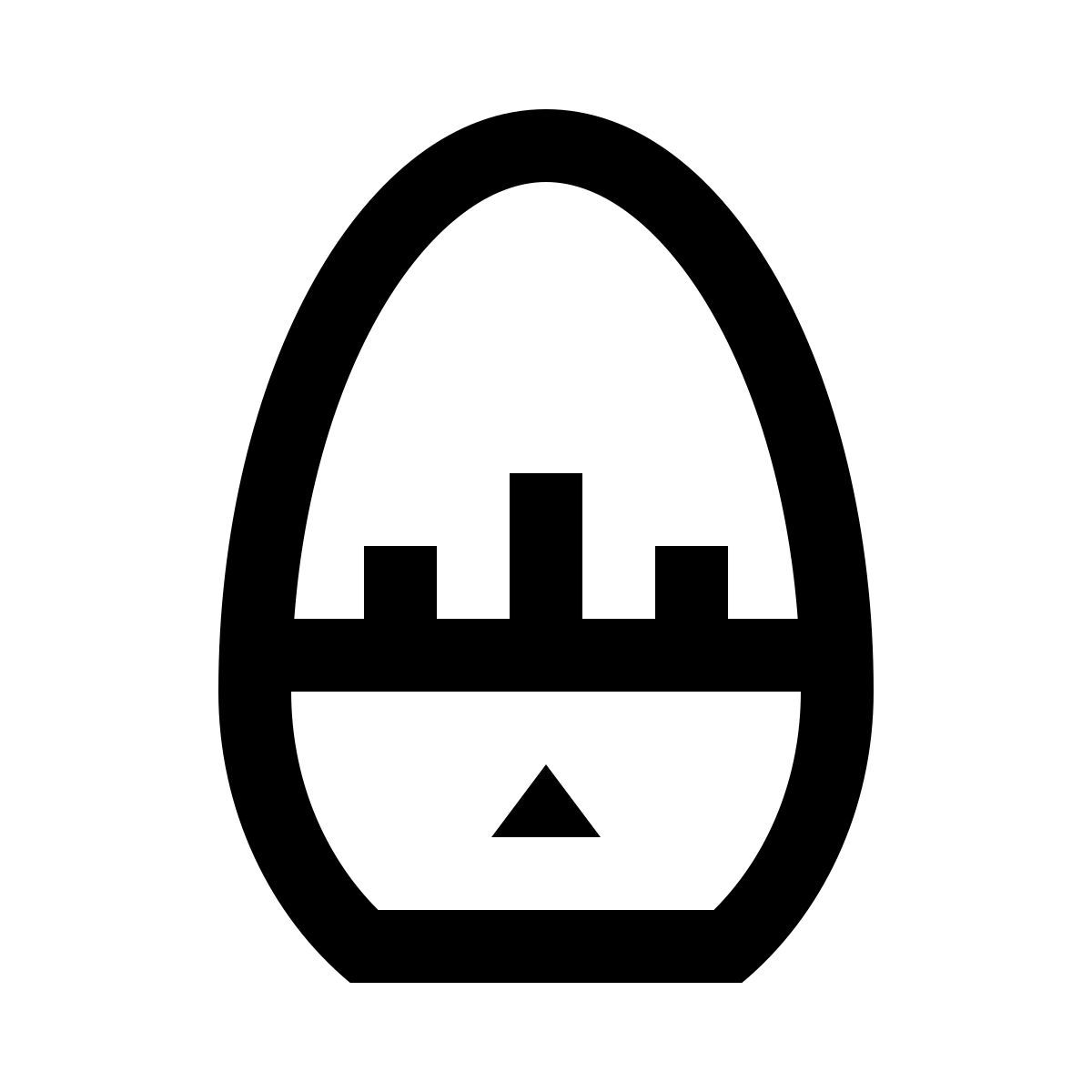 egg timer icon