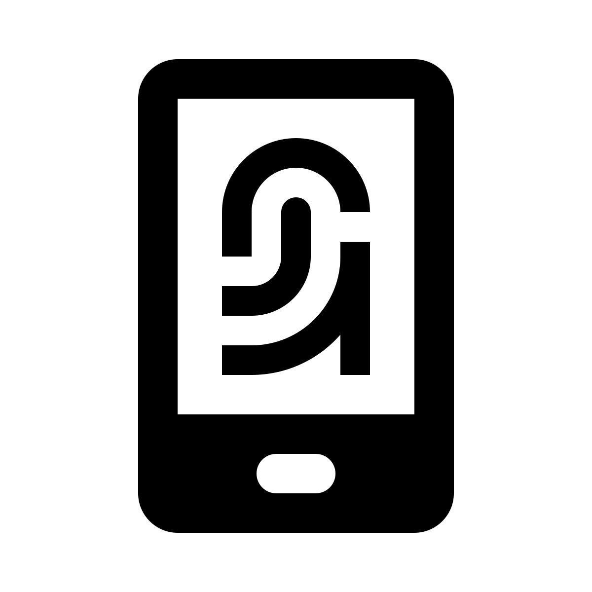 impressão digital icon