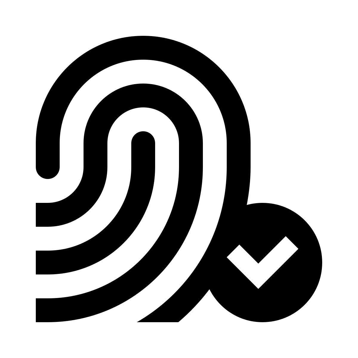 fingerprint icon