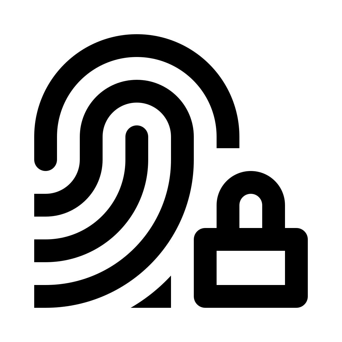 fingerprint icon