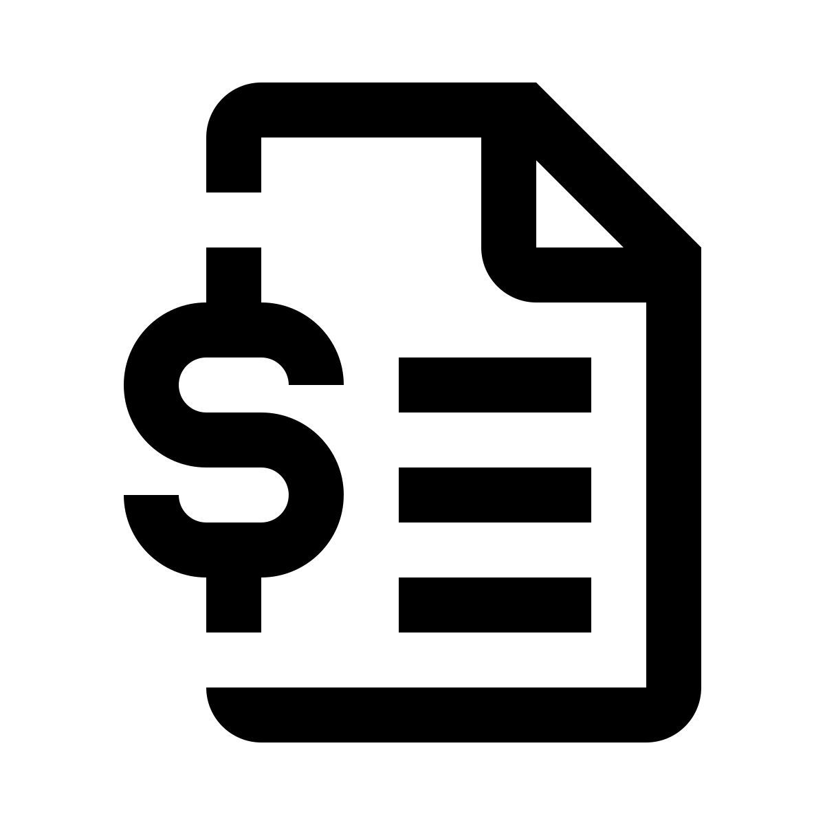 invoice icon