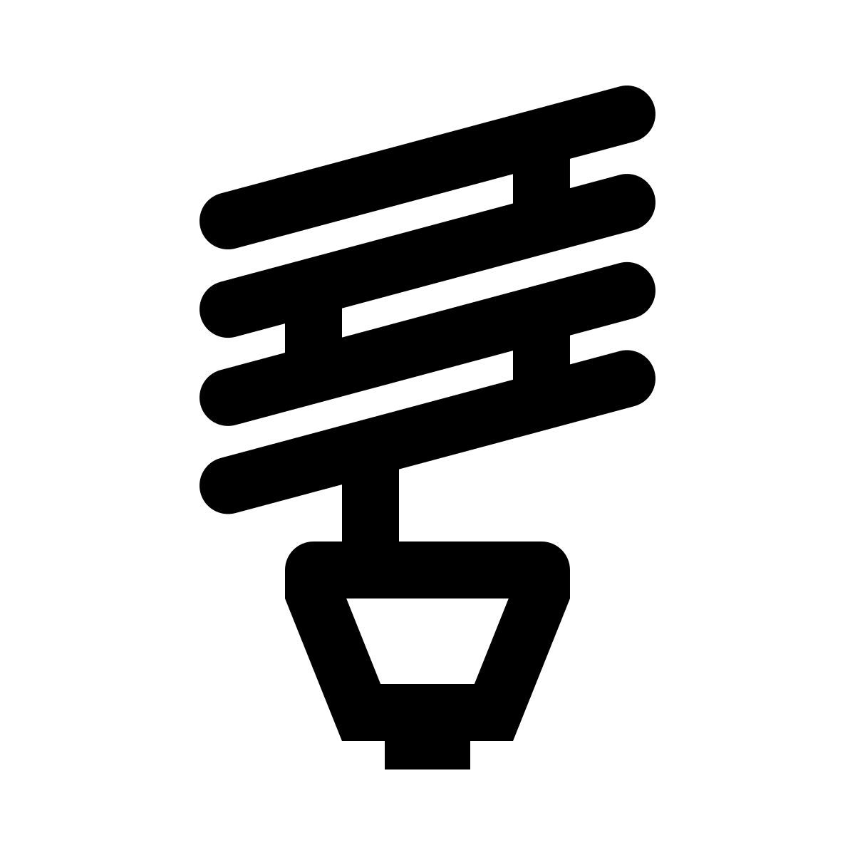 led lamp icon