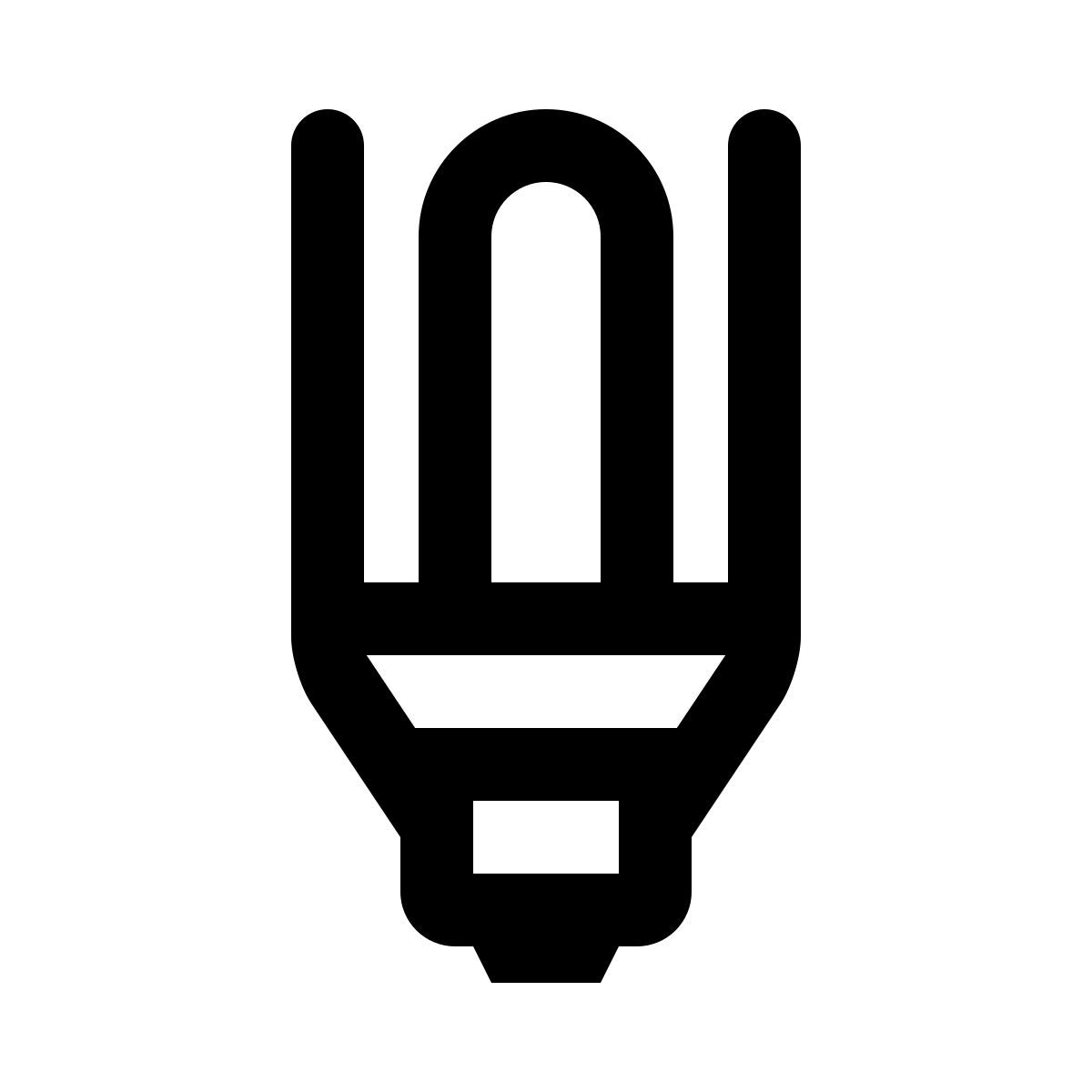 led lamp icon