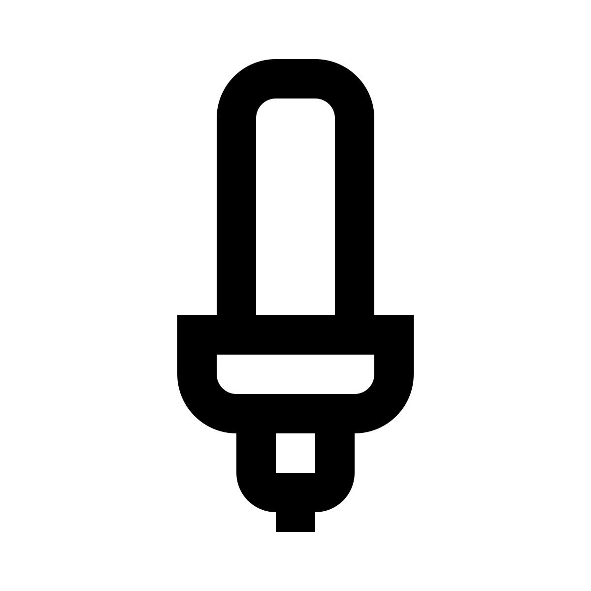 led lamp icon