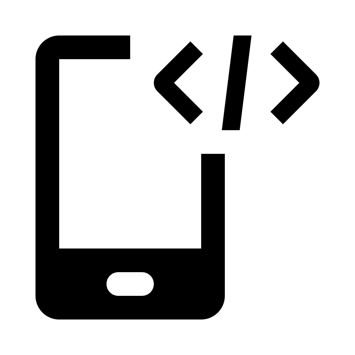 desenvolvimento móvel icon