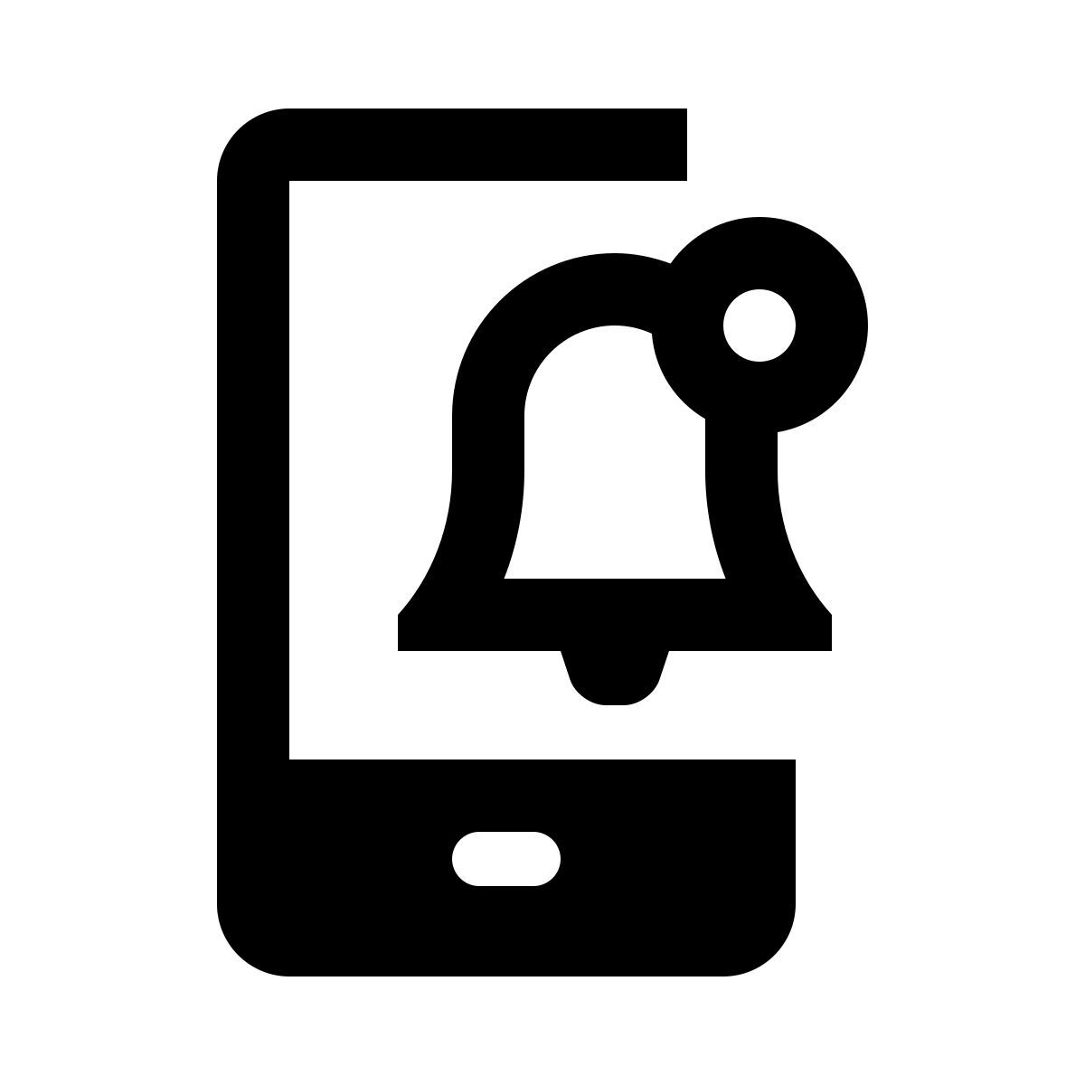 notificação móvel icon