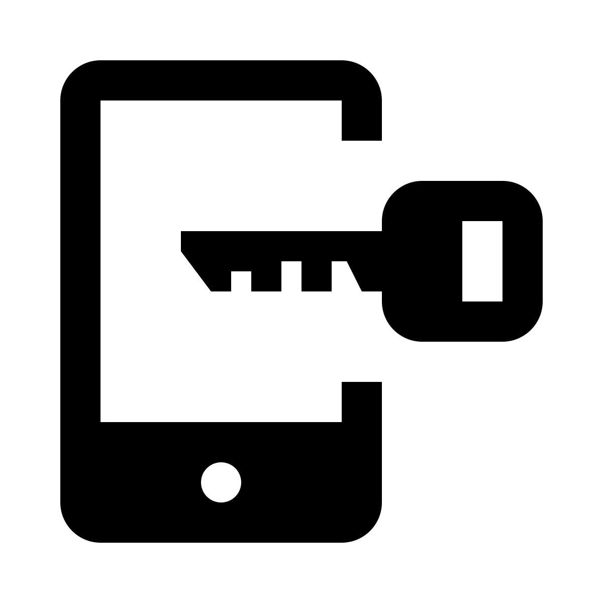 mobile security icon