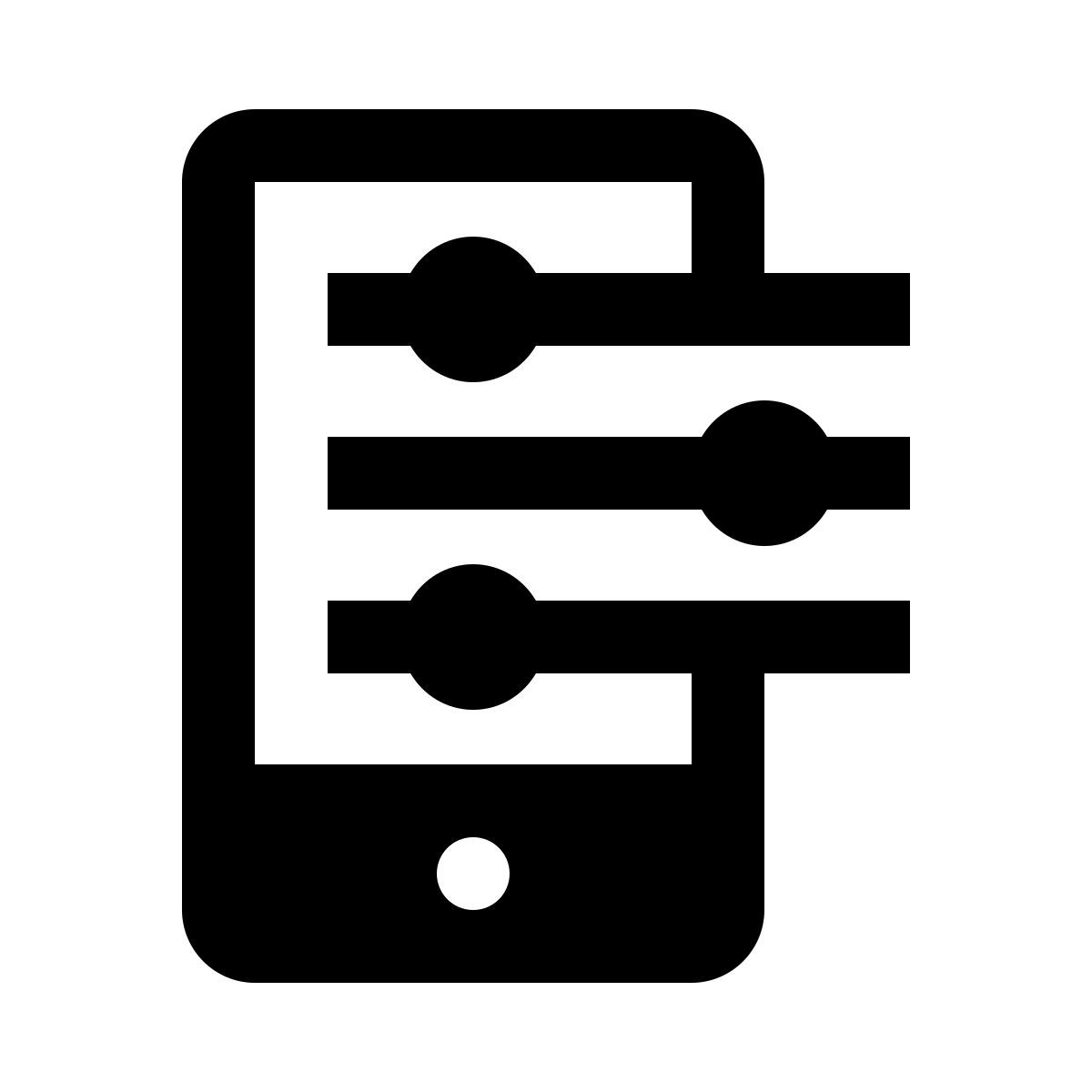 smartphone einstellungen icon