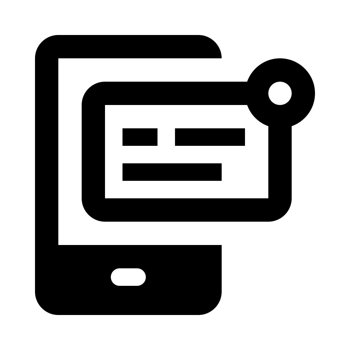 new message icon
