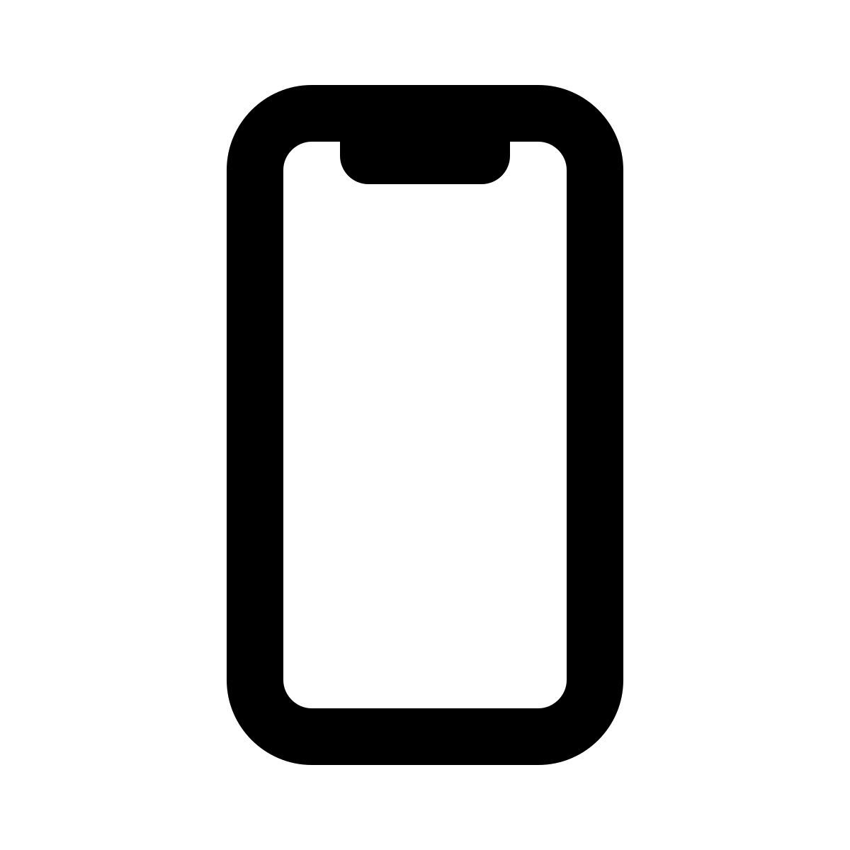 smartphone case icon