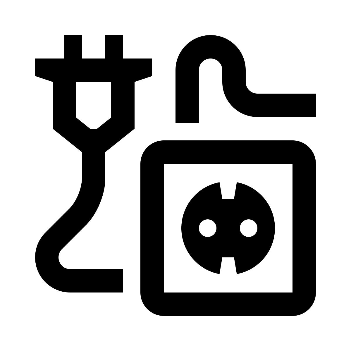 전원 소켓 icon