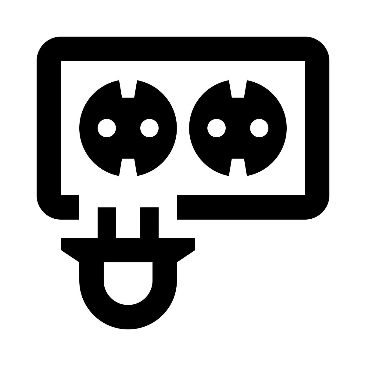 전원 소켓 icon