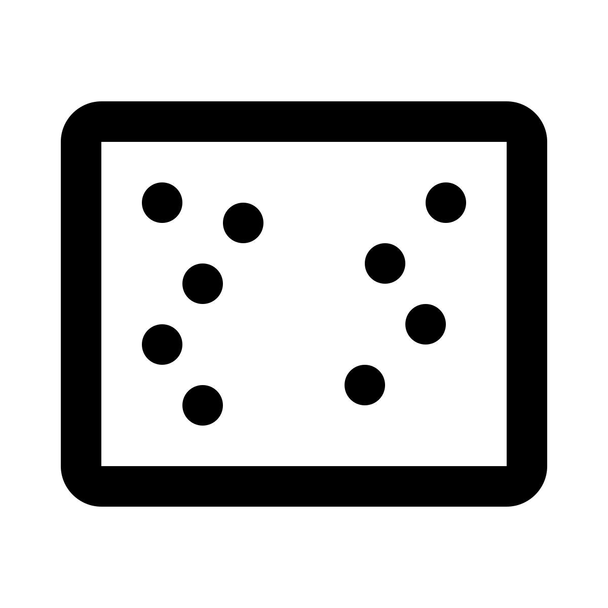 scatter chart icon