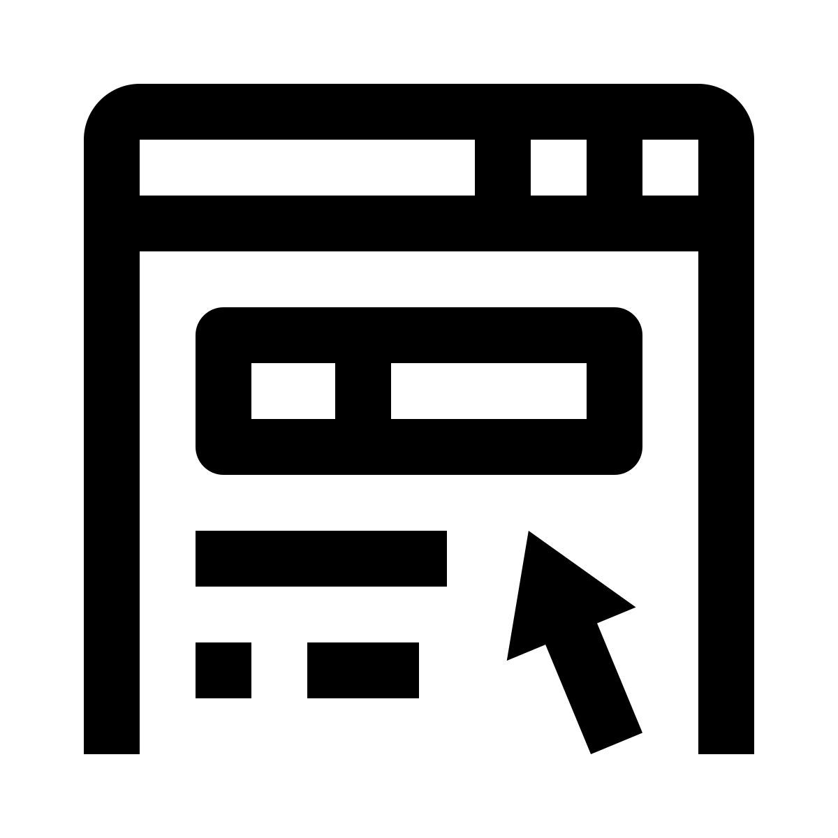 search block icon