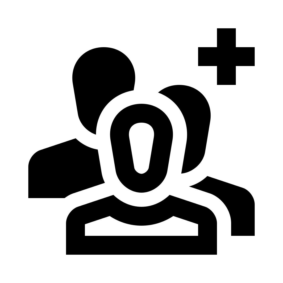 groupe d'utilisateurs homme femme icon