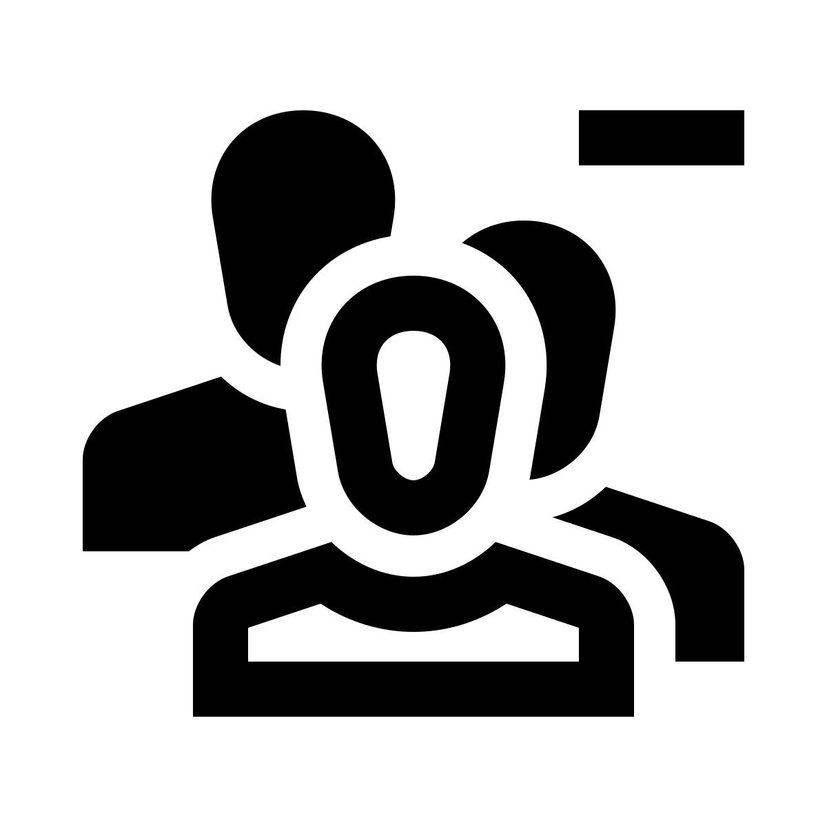 groupe d'utilisateurs homme femme icon