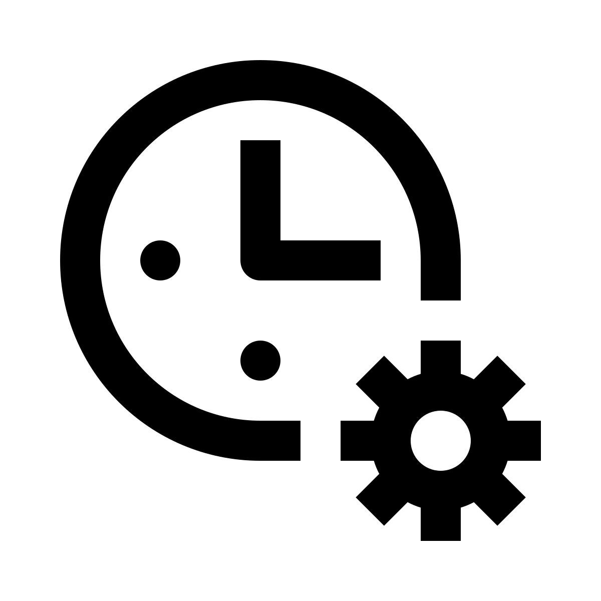 time settings icon