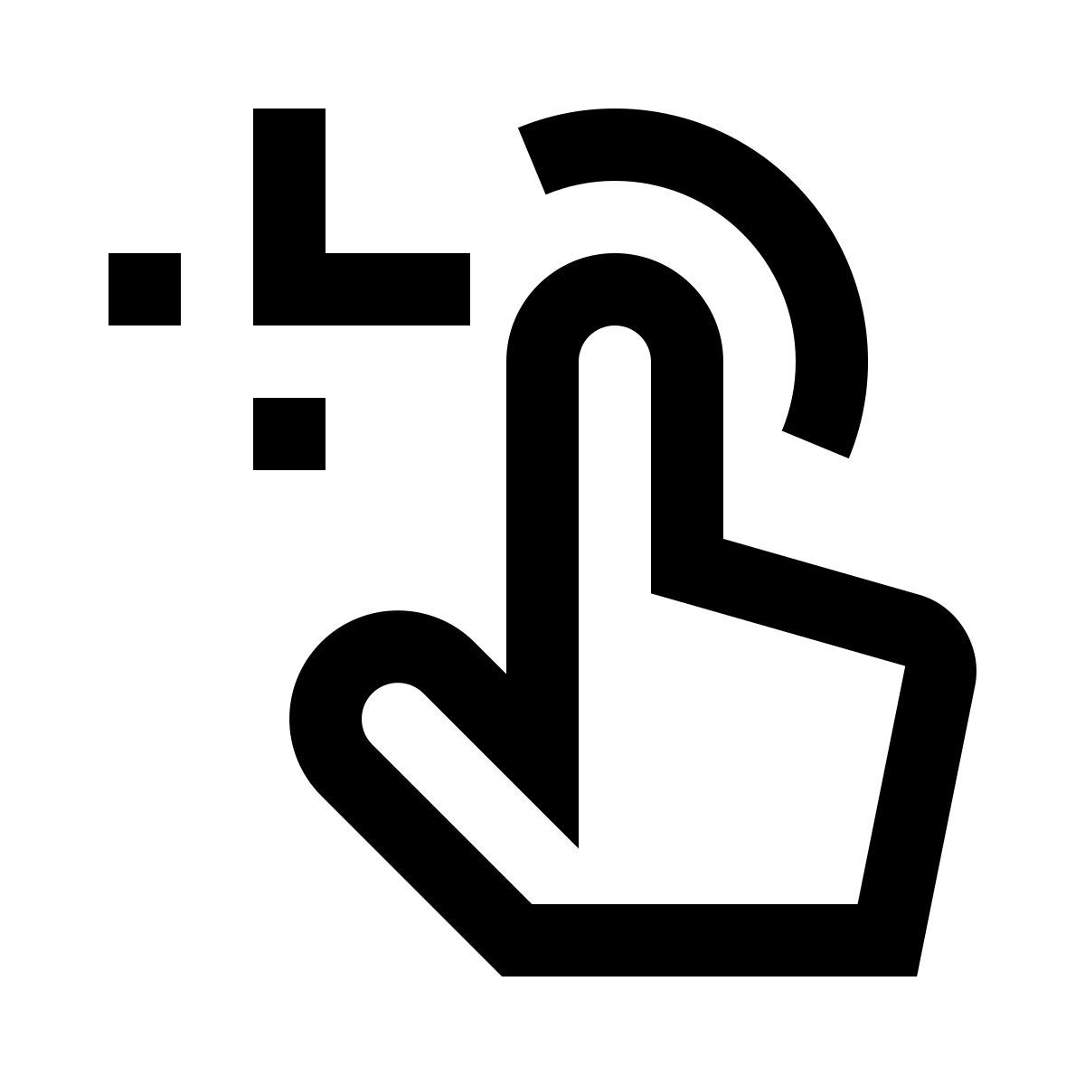 touch gesture icon