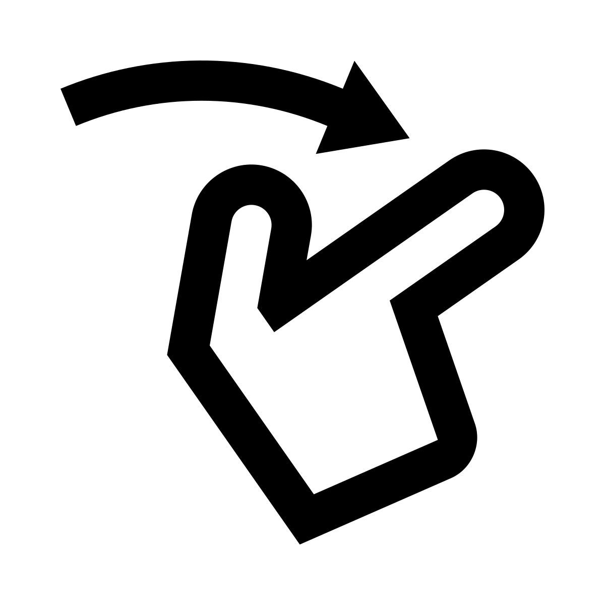 touch gesture icon
