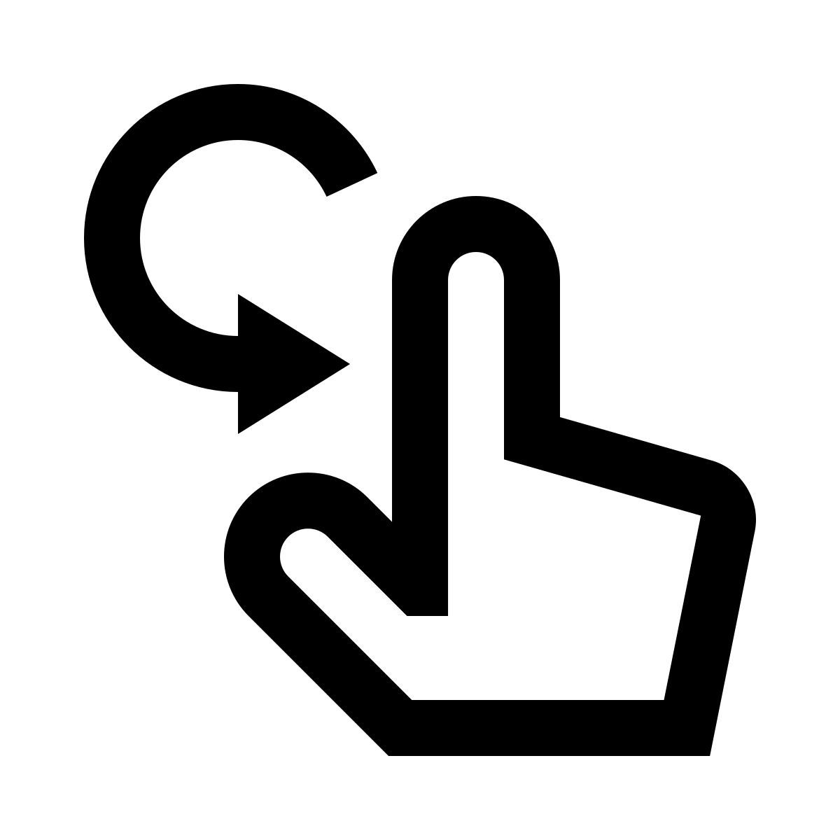 touch gesture icon