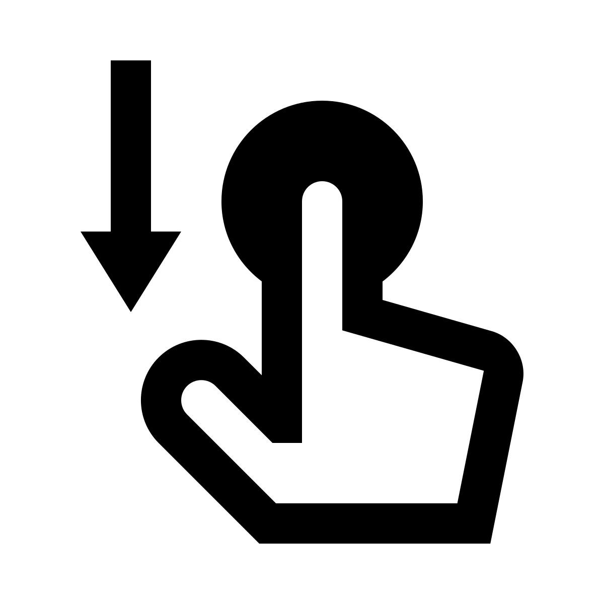 touch gesture icon