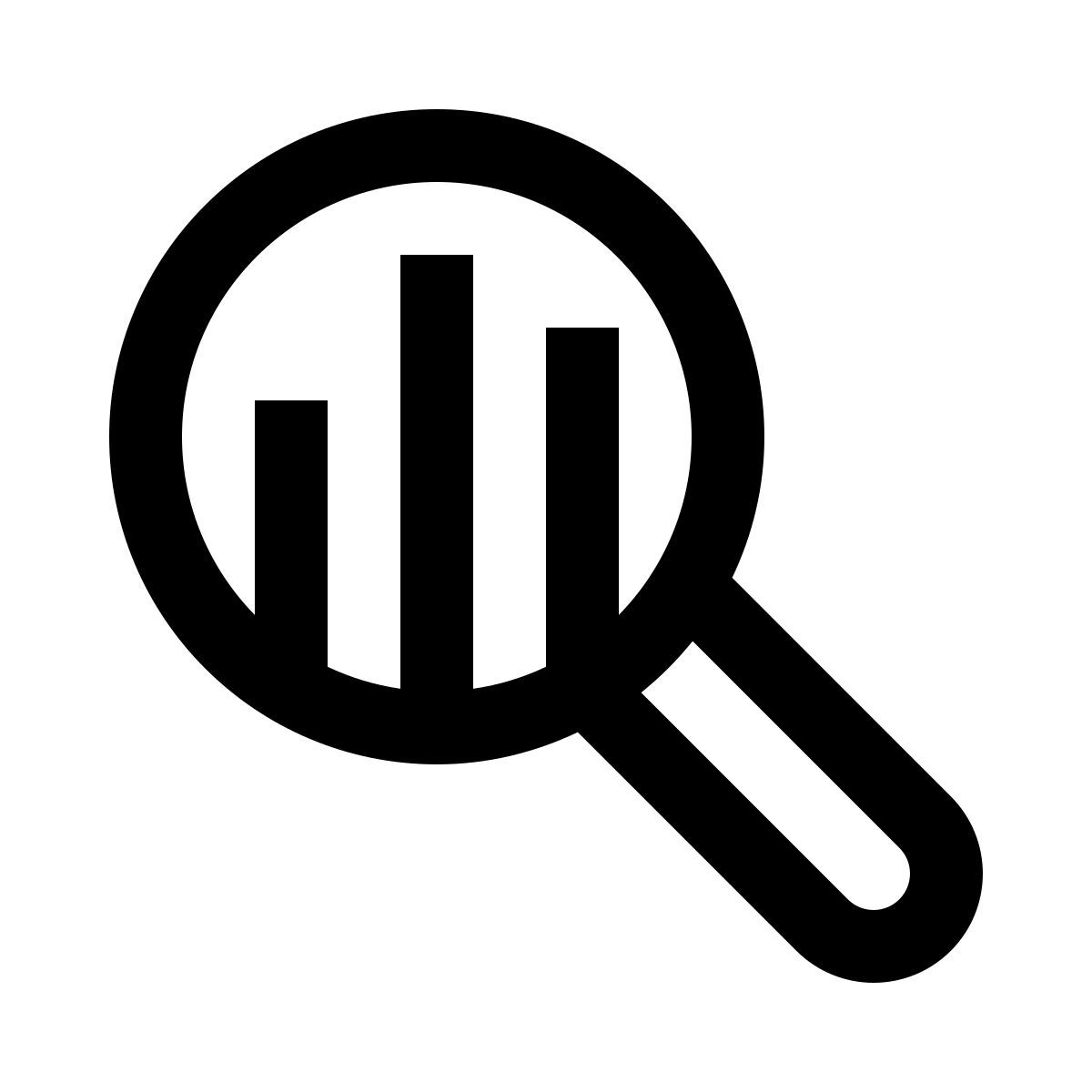 分析 icon