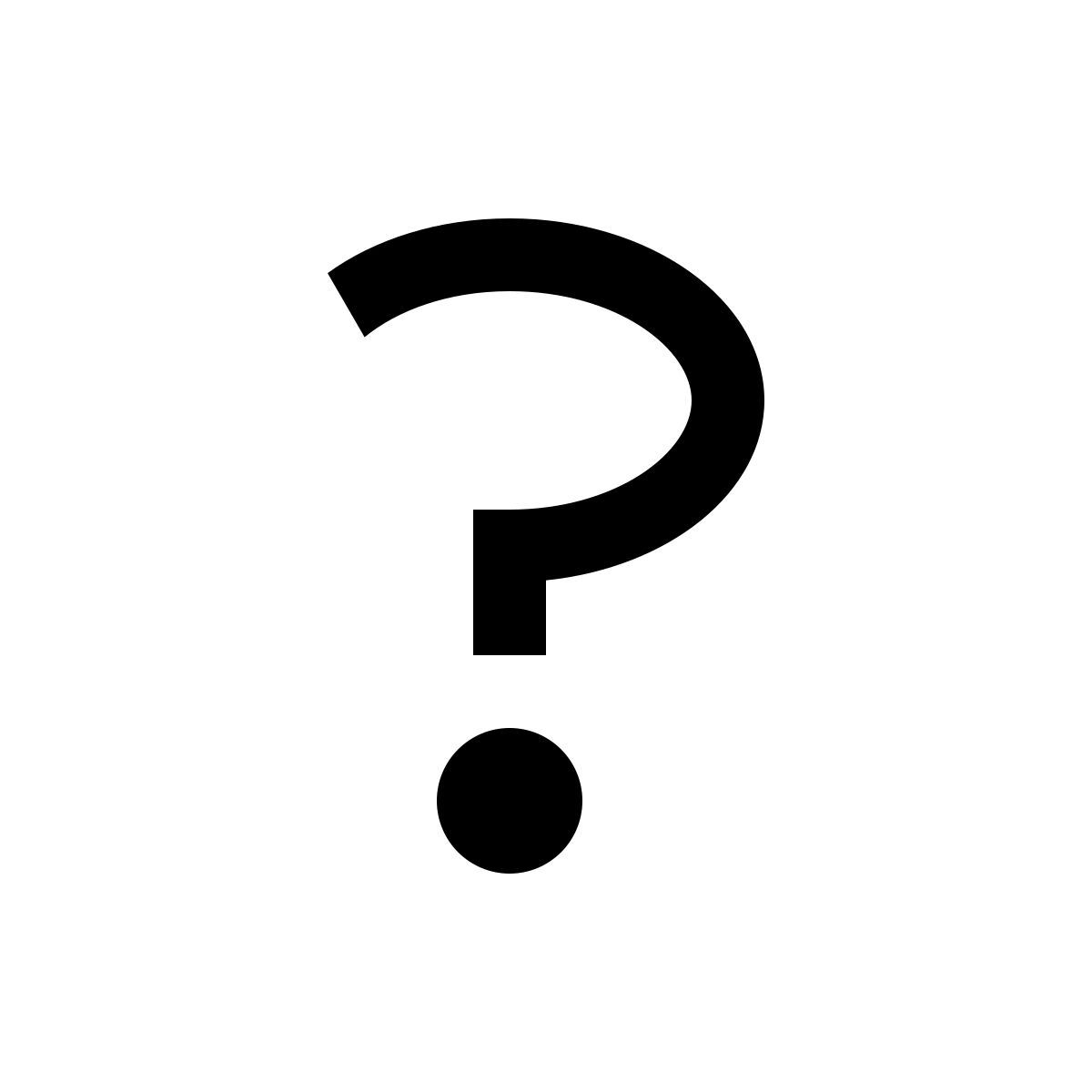 question mark icon