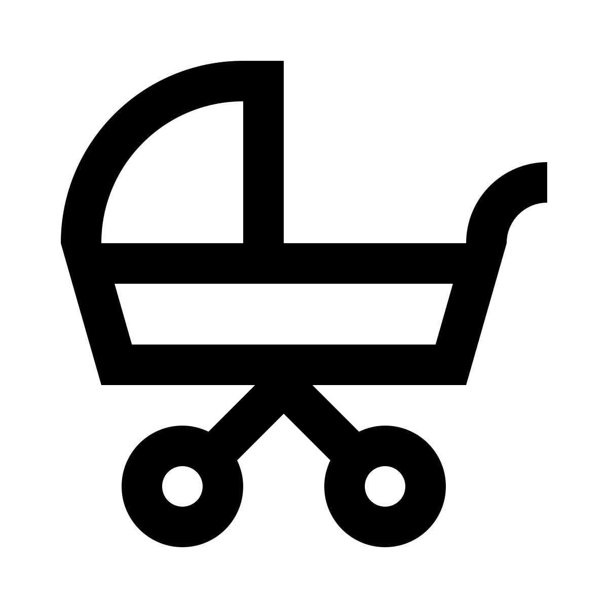 poussette pour bébé icon