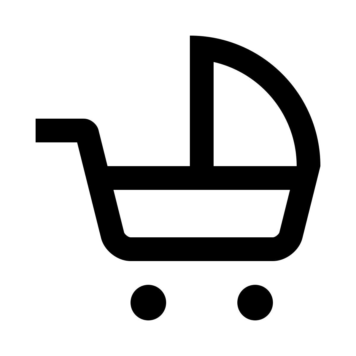 baby stroller icon