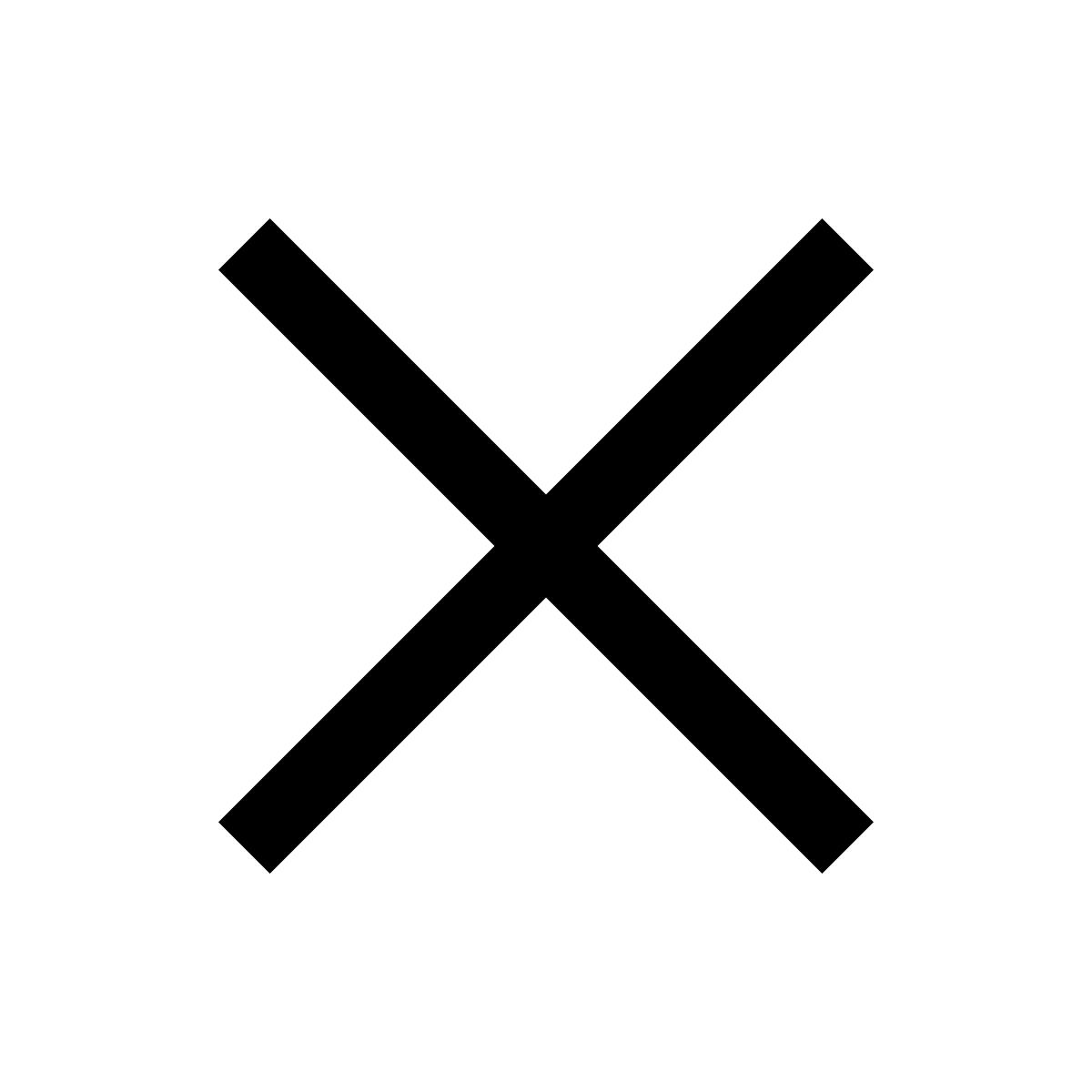 cross icon