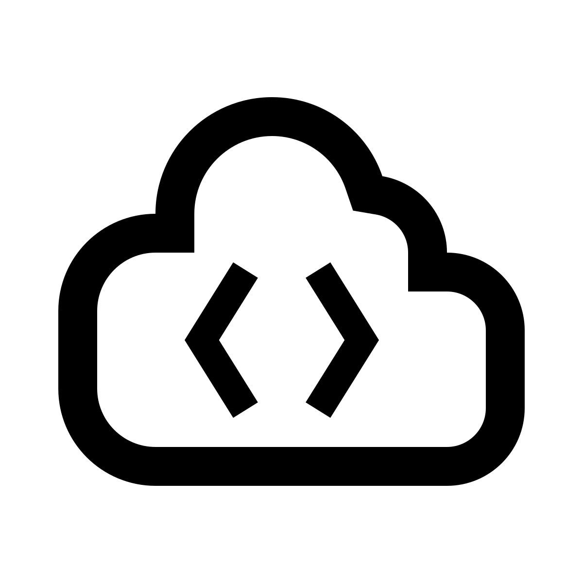 codificação em nuvem icon