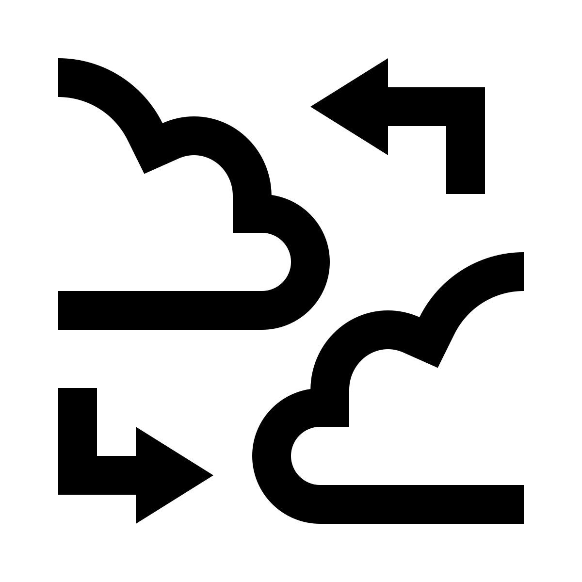 cloud sync icon
