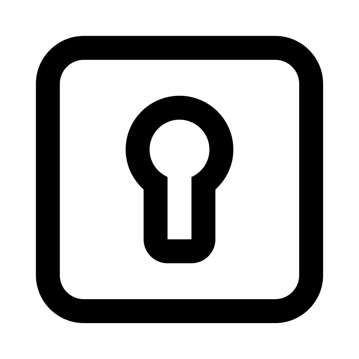 keyhole icon