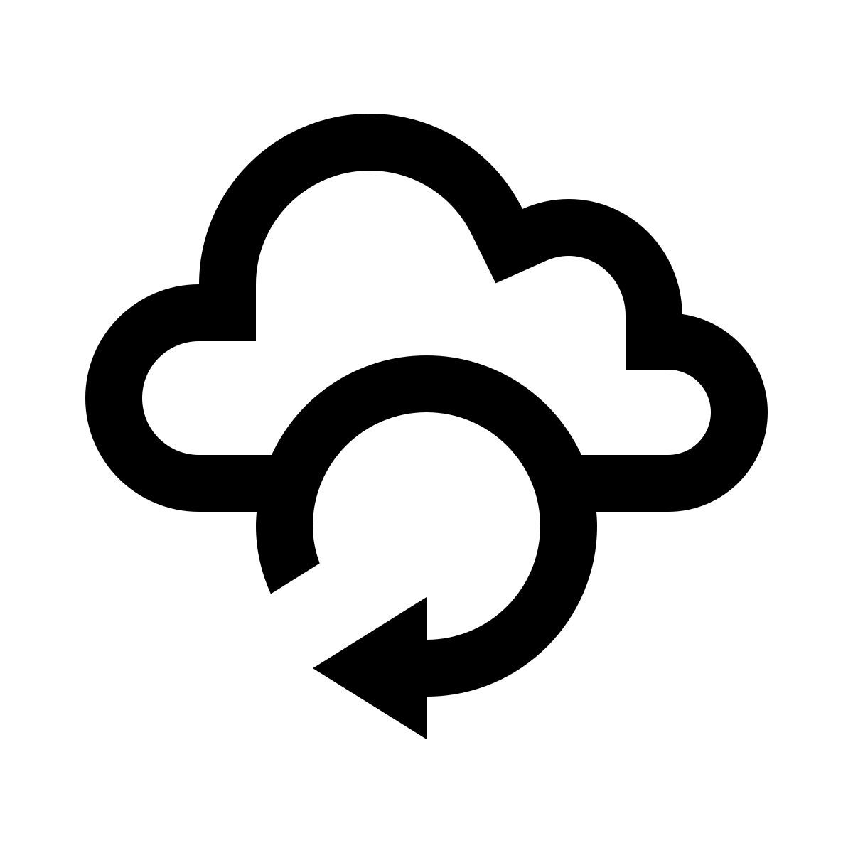 cloud refresh icon