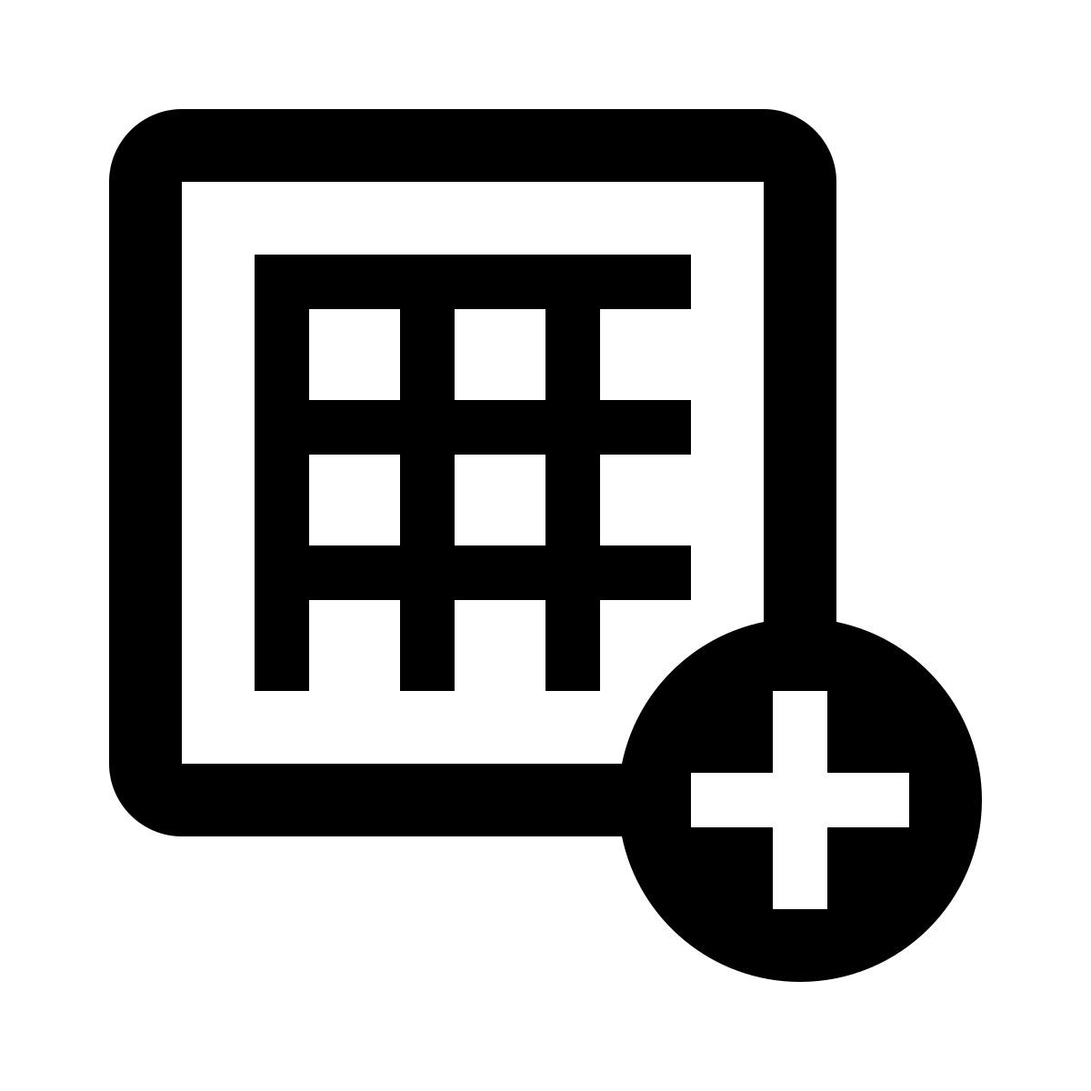 새로운 스프레드 시트 icon
