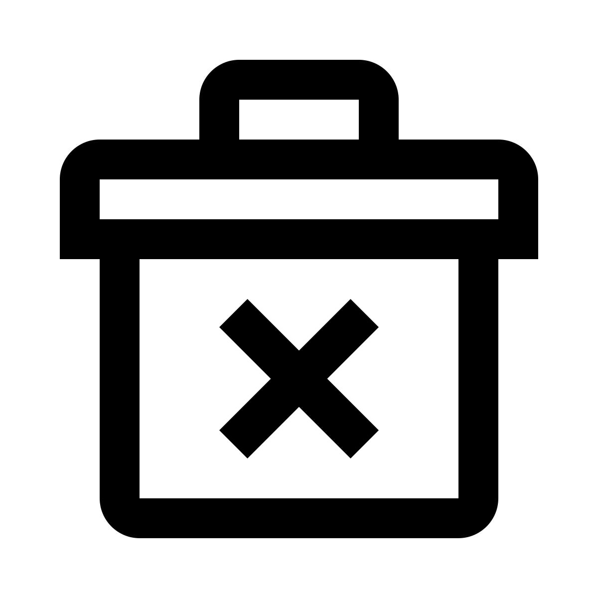 trash bin icon